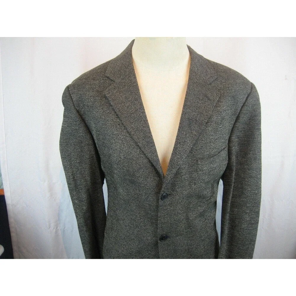 Mens Vito Rufolo (Italy) Gray Heather 100% Rayon sz 44L